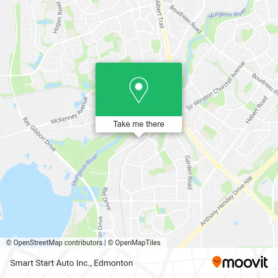 Smart Start Auto Inc. map