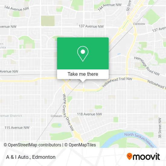 A & I Auto. map