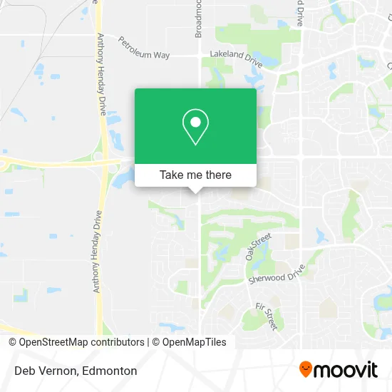 Deb Vernon map