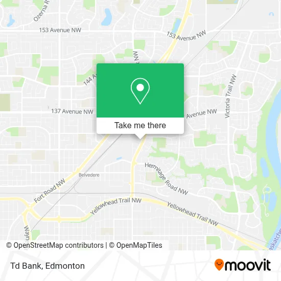 Td Bank map