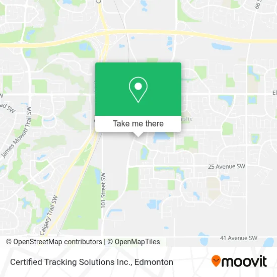 Certified Tracking Solutions Inc. map