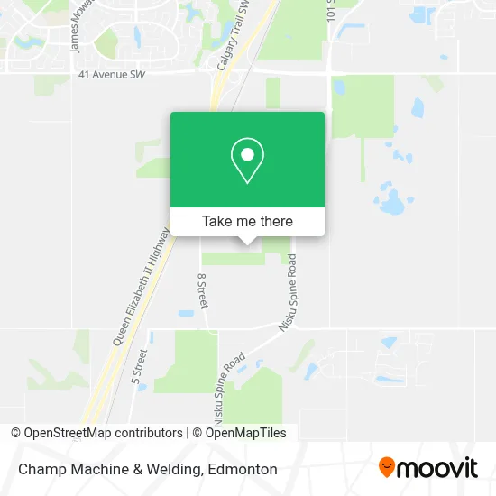 Champ Machine & Welding map