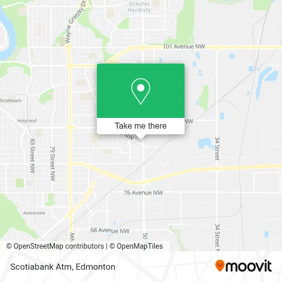 Scotiabank Atm map