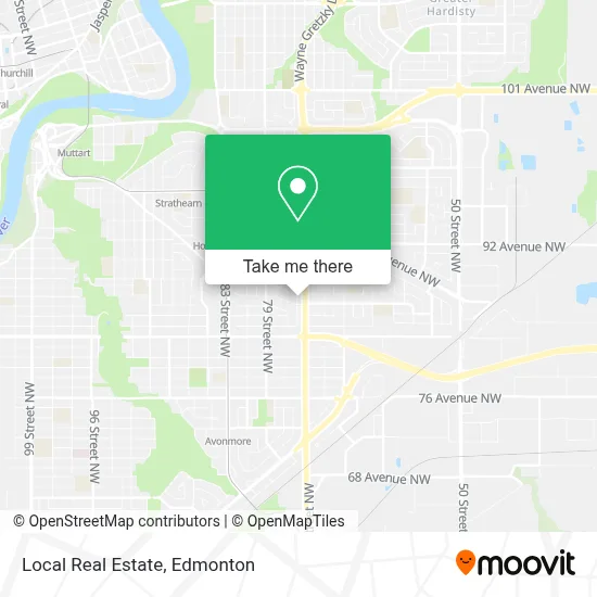 Local Real Estate map