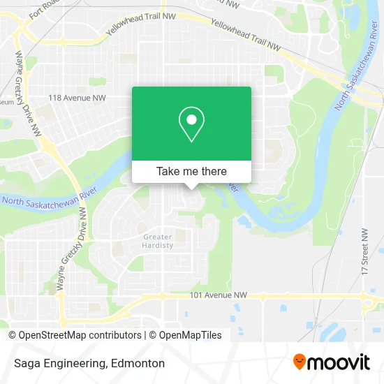 Saga Engineering map