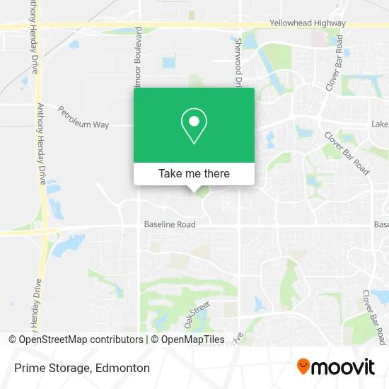 Prime Storage map
