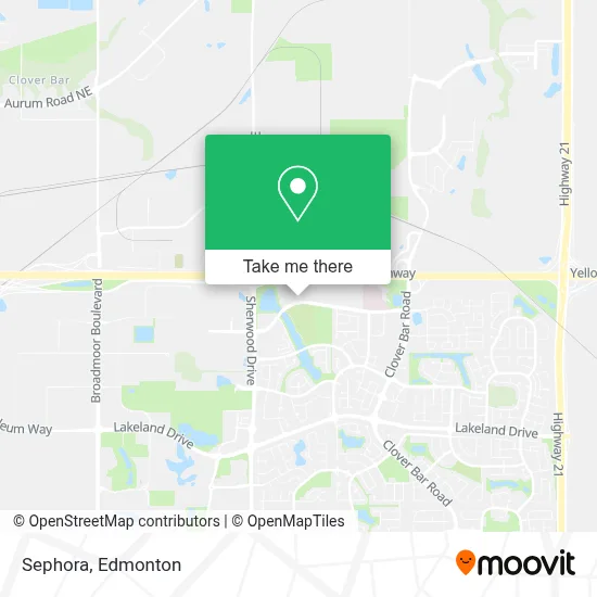 Sephora map