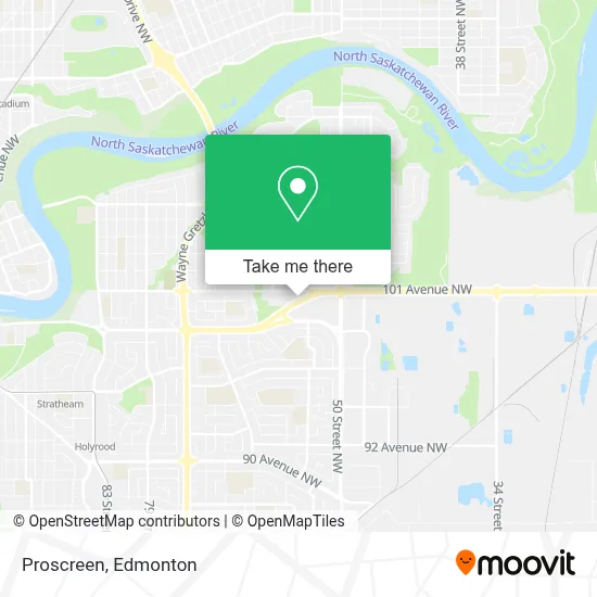 Proscreen map