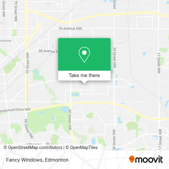 Fancy Windows map