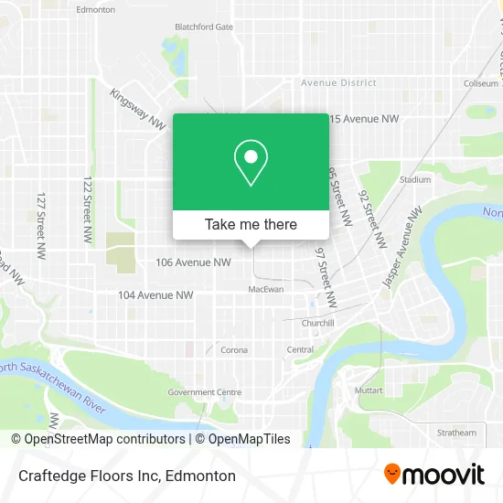 Craftedge Floors Inc map
