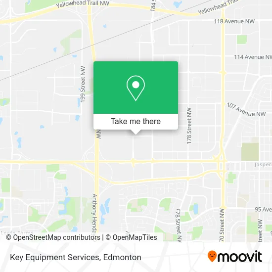 Key Equipment Services map
