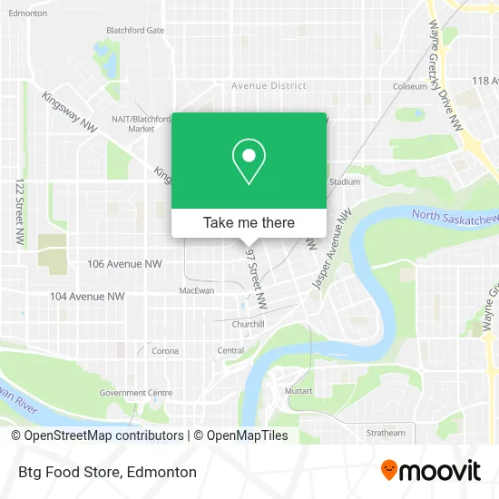 Btg Food Store map