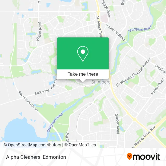 Alpha Cleaners map