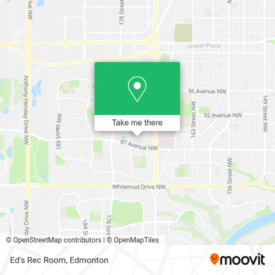 Ed's Rec Room map