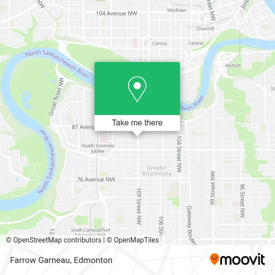 Farrow Garneau map