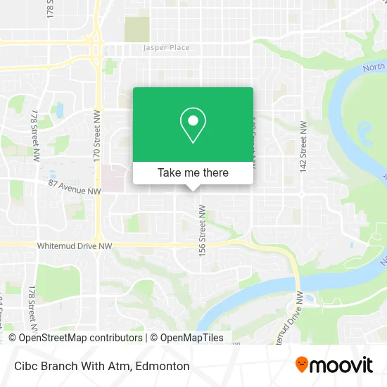 Cibc Branch With Atm map