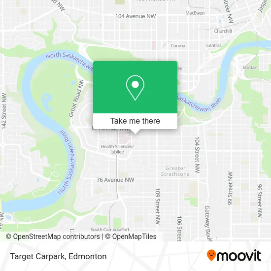 Target Carpark map