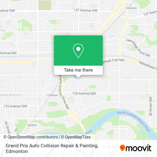 Grand Prix Auto Collision Repair & Painting map