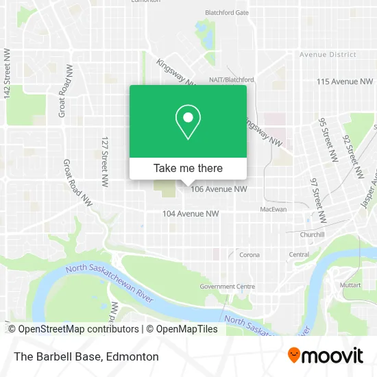 The Barbell Base map