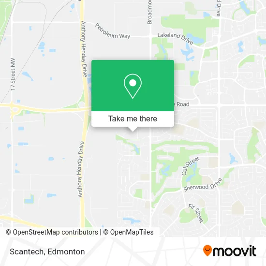 Scantech map