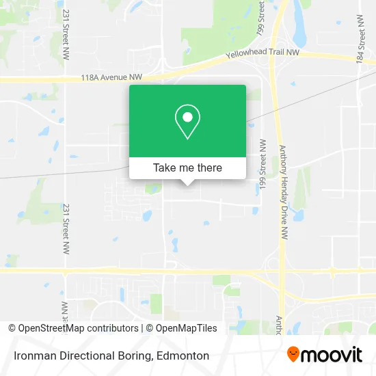 Ironman Directional Boring map