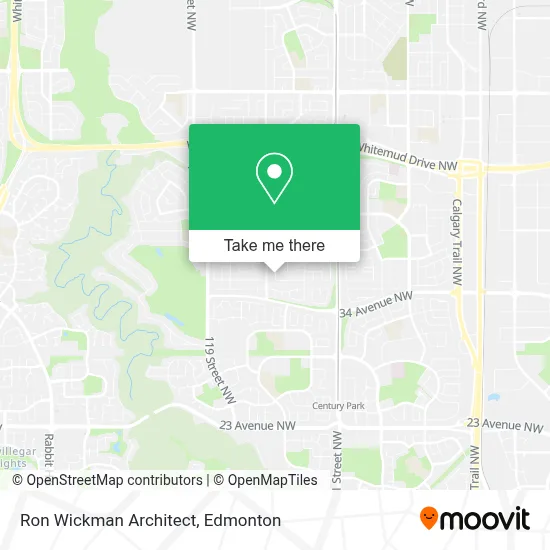 Ron Wickman Architect map