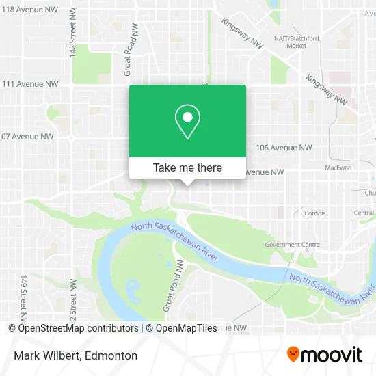 Mark Wilbert map