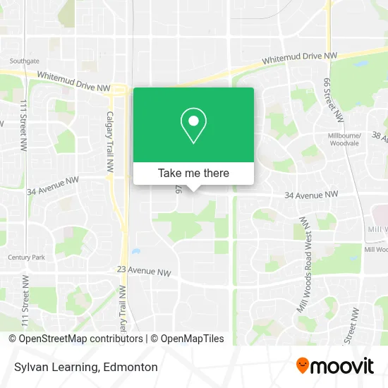 Sylvan Learning map