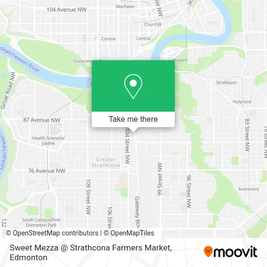 Sweet Mezza @ Strathcona Farmers Market map