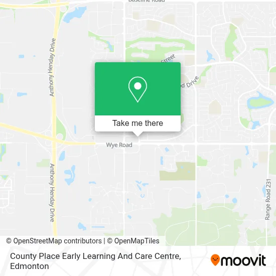 County Place Early Learning And Care Centre map
