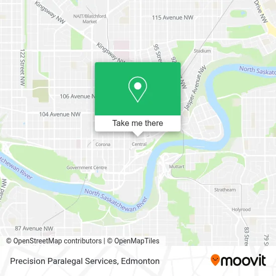 Precision Paralegal Services map