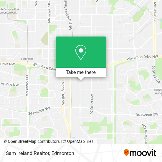 Sam Ireland Realtor map