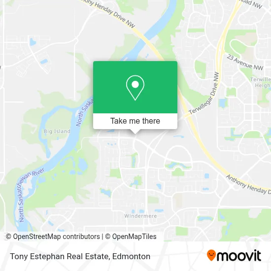 Tony Estephan Real Estate map