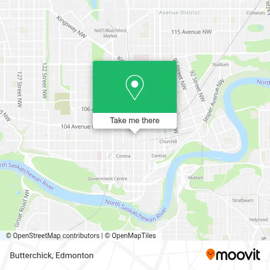 Butterchick map