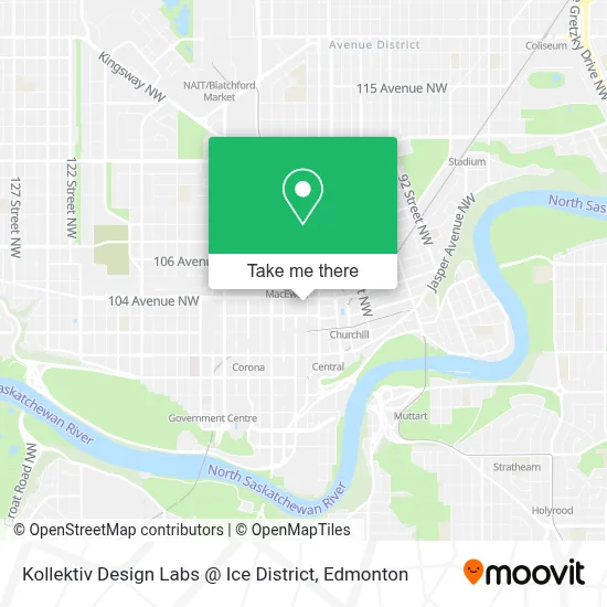 Kollektiv Design Labs @ Ice District map