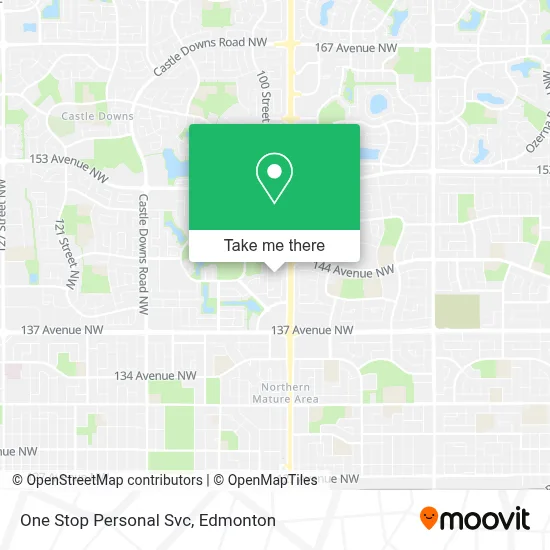 One Stop Personal Svc map