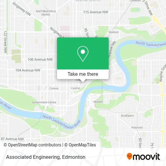 Associated Engineering map