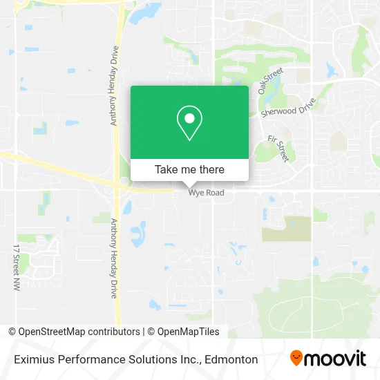Eximius Performance Solutions Inc. map