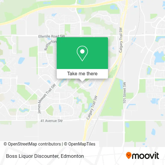 Boss Liquor Discounter map