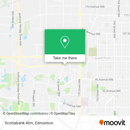 Scotiabank Atm map