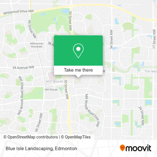 Blue Isle Landscaping map