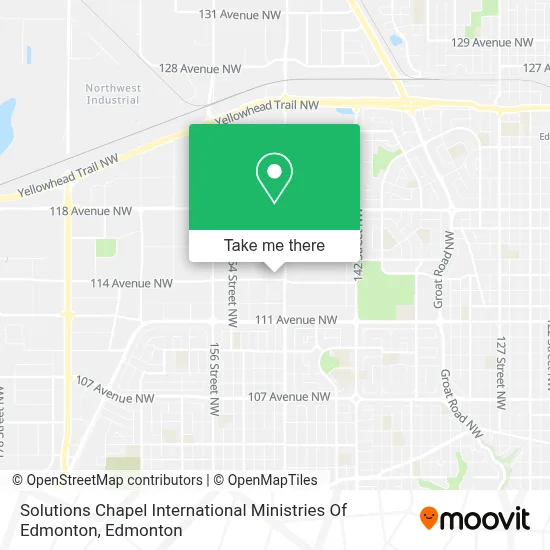 Solutions Chapel International Ministries Of Edmonton map