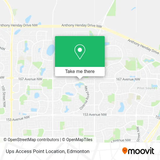 Ups Access Point Location plan