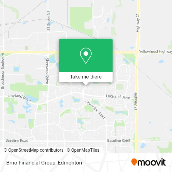 Bmo Financial Group map