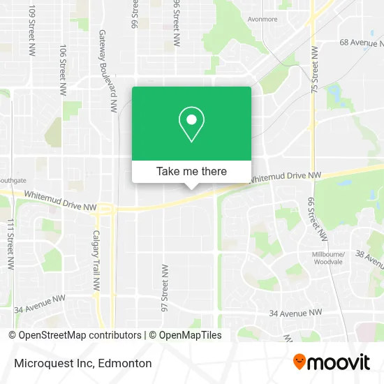 Microquest Inc map