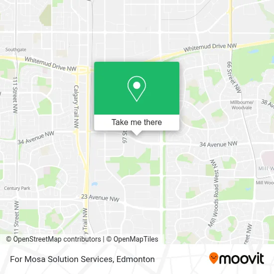 For Mosa Solution Services map