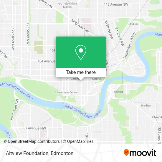 Altview Foundation map
