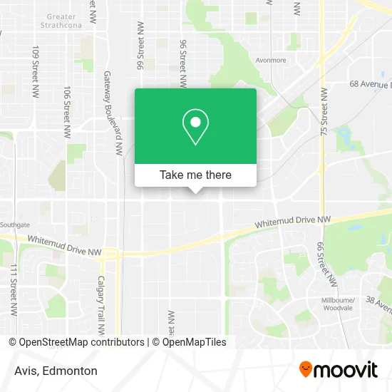 Avis map