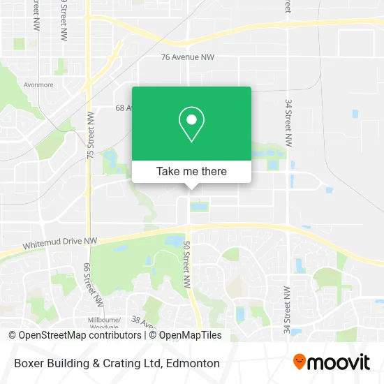 Boxer Building & Crating Ltd map