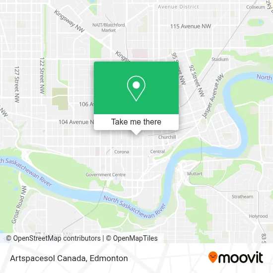 Artspacesol Canada map